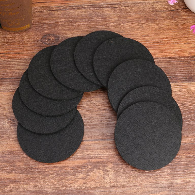 Dessous de Verre - RoundFeltCoaster™ - Noir
