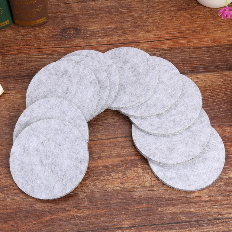Dessous de Verre - RoundFeltCoaster™ - Gris Clair
